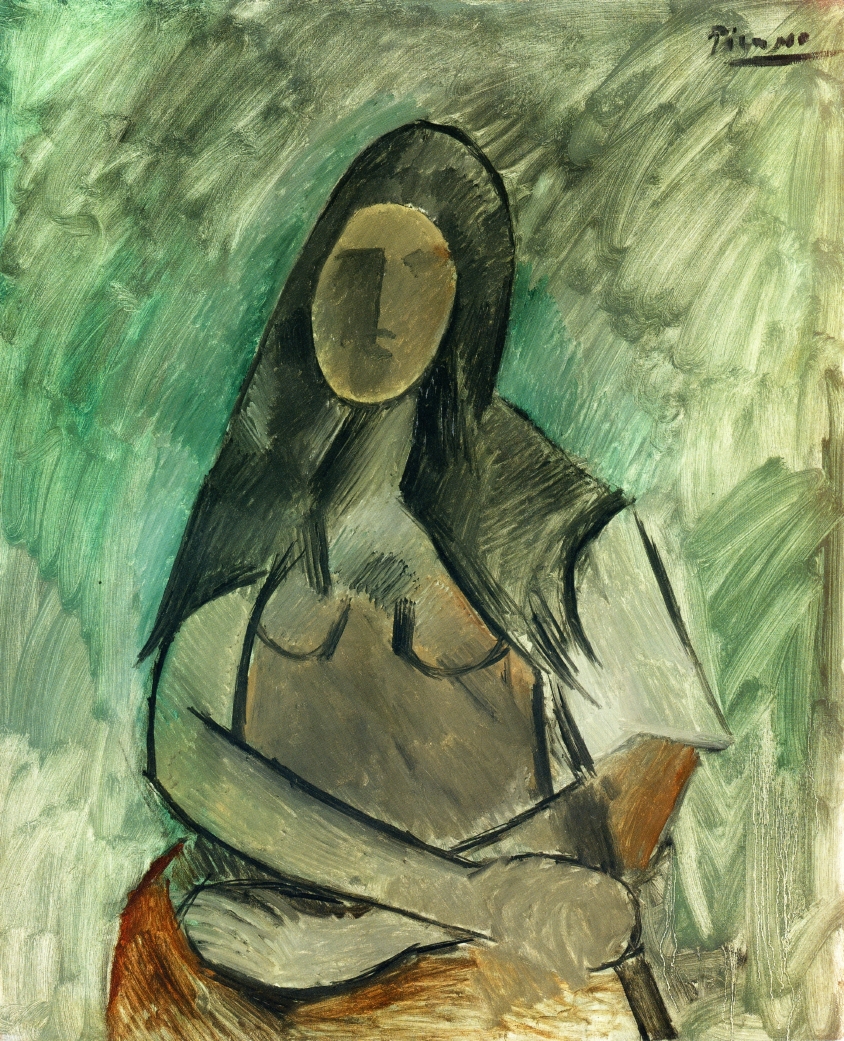 Picasso Seated woman 1909
